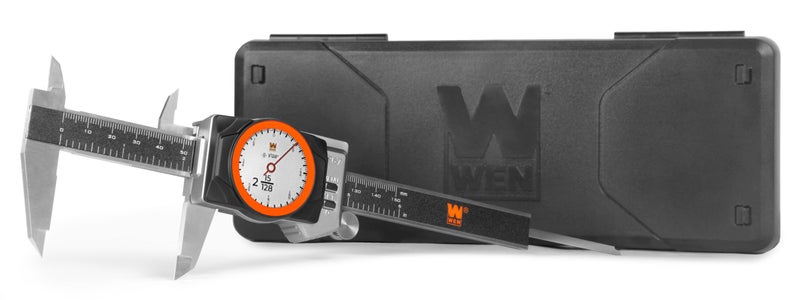 WEN 6Inch Stainless Steel Digital Dial Caliper with LED Readout Smart Functionality and Storage Case IP67 Rated 10767D - Image 2