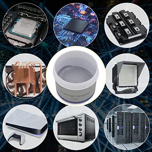 GENNEL G105 100grams Grey Thermal Paste, Heatsink Paste, CPU Compound, Heat Conductive Grease for CPU Processor GPU Coolers LED Chipset - Image 3