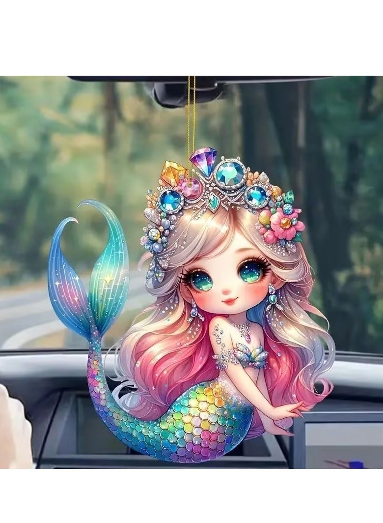 Beautiful mermaid key pendant - Image 2