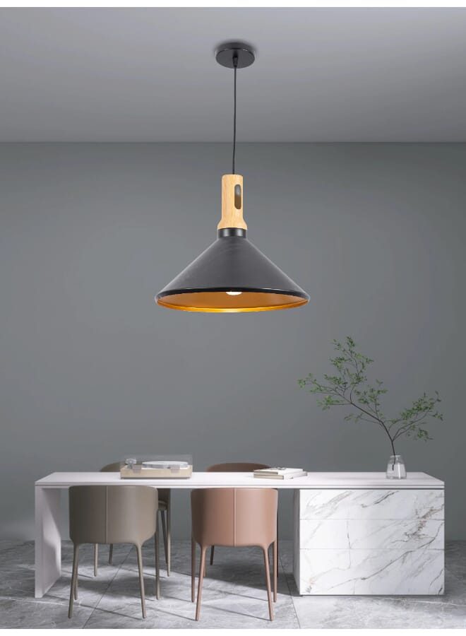 Best Power Modern Kitchen Pendant Light 1058 with E27 Lamp Base – Adjustable Hanging Ceiling Light, 190cm Cord – Bulb Not Included - Image 1