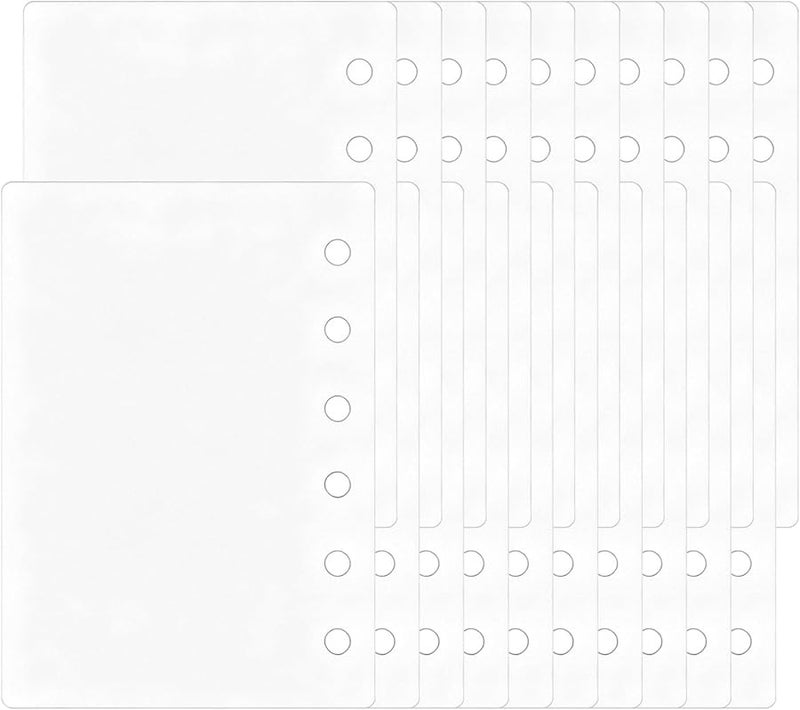 A6 Binder Pages 20 Piece Set Sticker Backing Paper Sheets Premium Scrapbook Supplies - Image 1