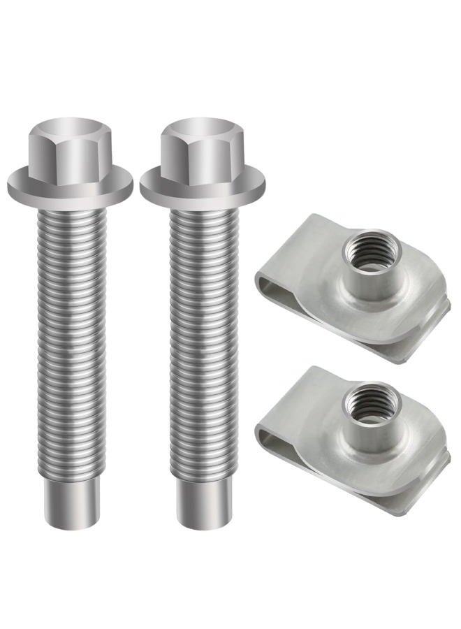 KPALAG طقم مسامير حزام خزان الوقود 2PCS طقم أدوات حزام خزان الوقود متوافق مع سيلفرادو ويوكون وأفالانش وسافانا وكولورادو وكانيون وإكسبريس وسيرا وتاهو استبدال#:11516770 11519894 15743078 - Image 1