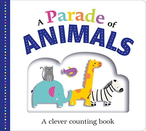 Picture Fit Board Books A Parade Of Animals A Clever Counting Book - Image 1