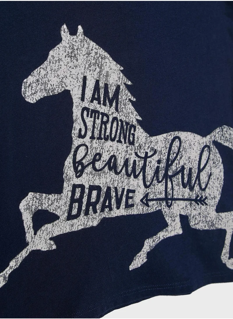 POLO RALPH LAUREN Teen Graphic T-Shirt