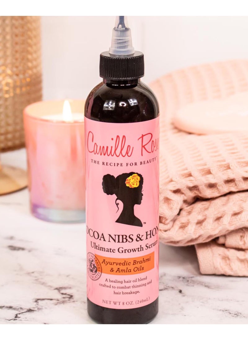 Camille Rose Cocoa Nibs & Honey Hair Growth Serum, with Amla Oil to Naturally Thicken Strengthen and Condition, for All Hair Types, 8 oz - pzsku/ZB36C4ADD73676F16F72DZ/45/_/1740682672/ccd9327c-2603-4334-b0cb-f62efe197aeb