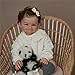 GYCV Lifelike Smile Reborn Baby Dolls Girl 24 Inch Realistic Reborn Toddler Dolls Big Size Real Life Reborn Doll Big Baby That Look Real Weighted Soft Cloth Body Baby Doll with Gift Box - Image 4