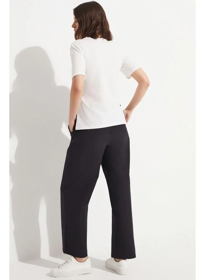 JUNE June Trouser & Blouse Set Black