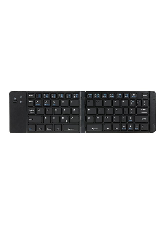 NIBEMINENT Wireless Mini Keyboard Black - Image 1