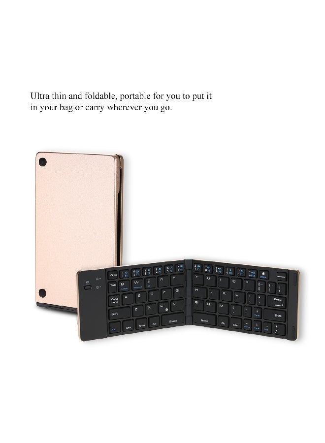 NIBEMINENT Wireless Mini Keyboard Black - Image 5