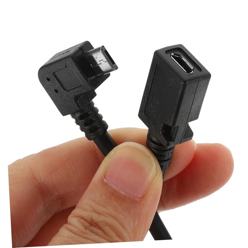 3 Pack Right Angle USB Adapter Cable 90 Degree Angled Design for Easy Charging and Data Transfer - Image 3