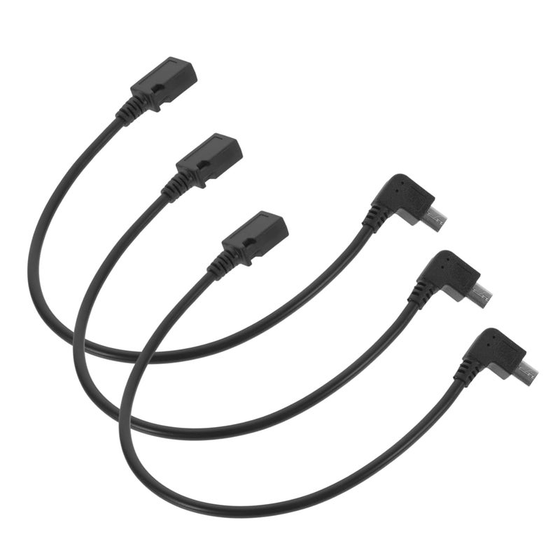 3 Pack Right Angle USB Adapter Cable 90 Degree Angled Design for Easy Charging and Data Transfer - Image 2