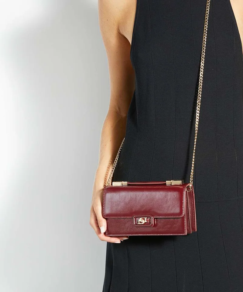 ديون لندن Dune London Women's Burgundy Handbags