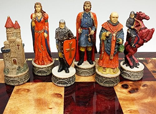 HPL Medieval Times Robin Hood Set of Chess Men Pieces NO Board - Image 5