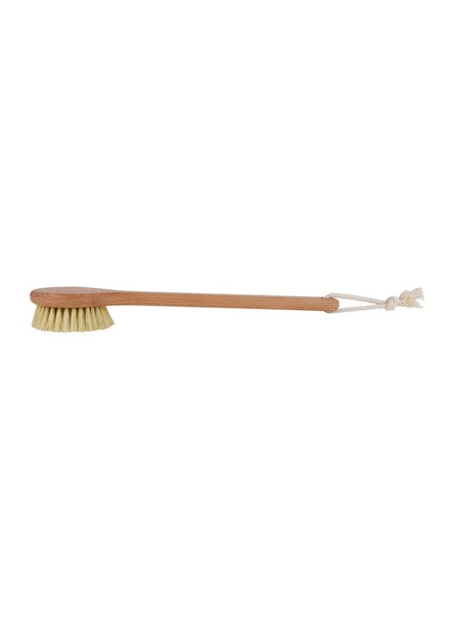 REDECKER 100% Made In Germany Round Tampico Fiber Bath Brush With Oiled Beechwood Handle 1415Inches - Image 5