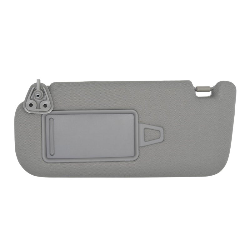 NHILES Left Driver Side Sun Visor Fits for Hyundai Elantra 2007 2008 2009 2010 Replacement Sun Shade 852012H1108M Gray