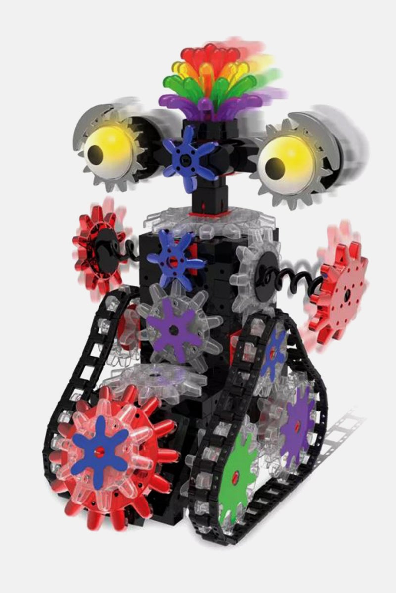 THE LEARNING JOURNEY مجموعة بناء تكنولوجيا التروس 80 قطعة، مجموعة سوداء - Image 2