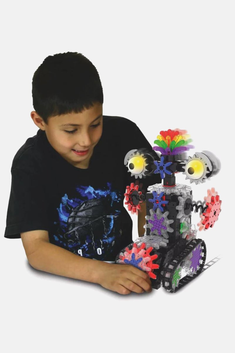 THE LEARNING JOURNEY مجموعة بناء تكنولوجيا التروس 80 قطعة، مجموعة سوداء - Image 3