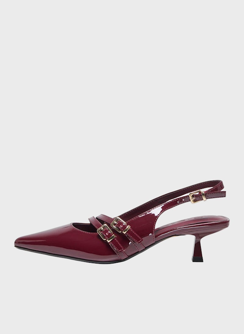 اونلي مضخات أونلكوكو بحزام خلفي - Image 2