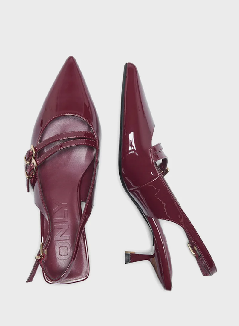 اونلي مضخات أونلكوكو بحزام خلفي