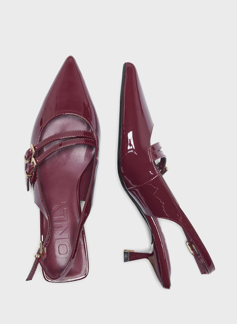 اونلي مضخات أونلكوكو بحزام خلفي - Image 4