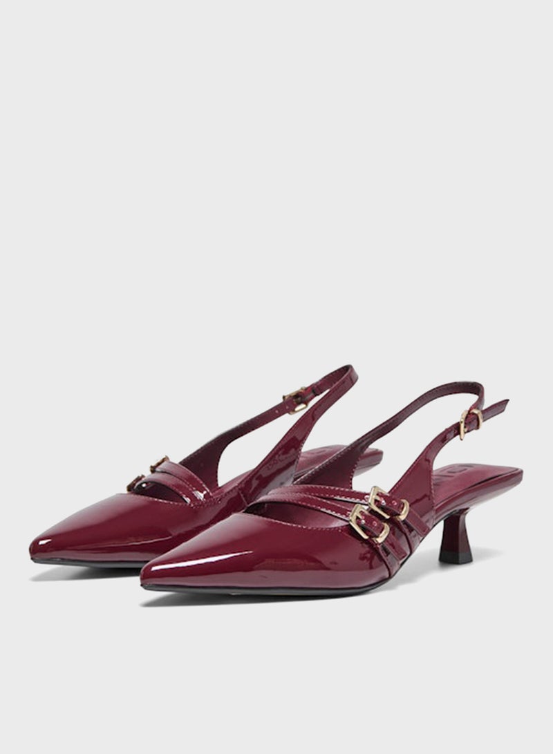 اونلي مضخات أونلكوكو بحزام خلفي - Image 1