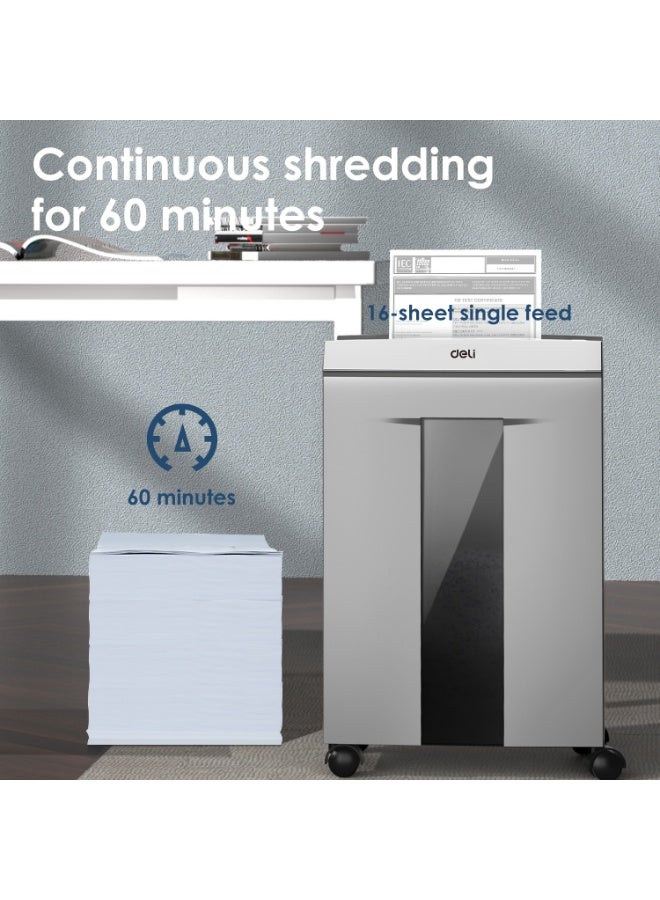 Deli T096 P5 Large Office Bussiness Shredder - Image 3