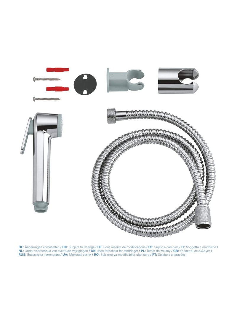 GROHE Bathroom Fixtures Trigger Spray Shattaf with Wall Holder Tempesta F Collection 2635400F - Image 4