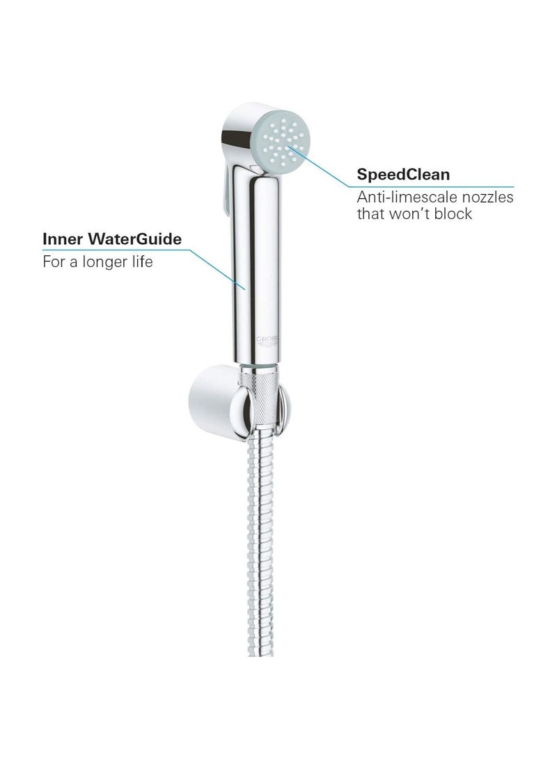 GROHE Bathroom Fixtures Trigger Spray Shattaf with Wall Holder Tempesta F Collection 2635400F - Image 2