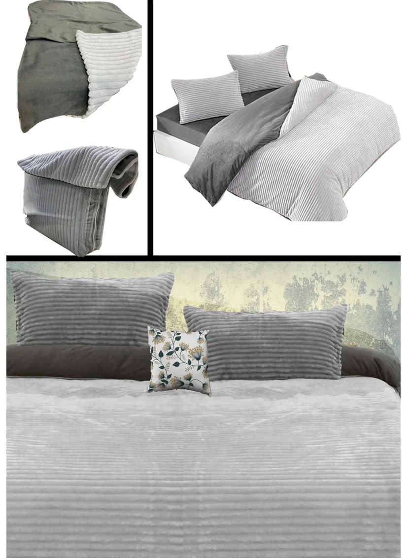 ميرينوس Eternity Double Duvet Cover Set Gray