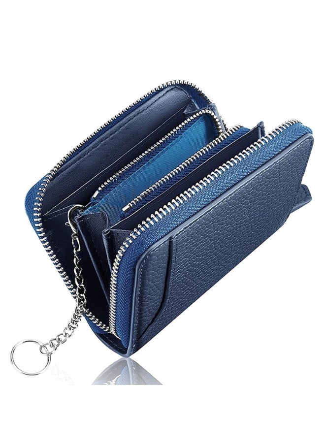 Mark Fairwhale New Lychee Patterned Leather Short Wallet With Top Layer  - Image 1