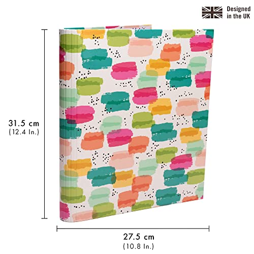 Pukka Pad, Carpe Diem Preloaded Rollbound Ringbinder – 12.4 x 10.8in – Includes Index, Personal Details, Planner Pages – Comes Preloaded with 5-Part Dividers – Standard 3-Ring Mechanism - Colorwash - Image 2
