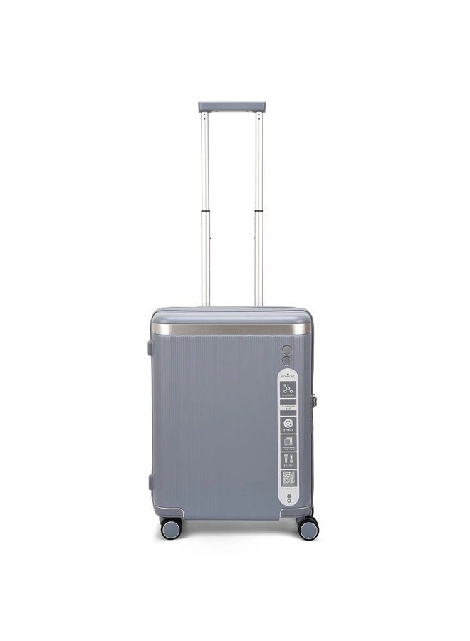 Echolac Dynasty 55cm Hardcase Non-Expandable 4 Double Wheel Cabin Luggage Trolley - Image 1