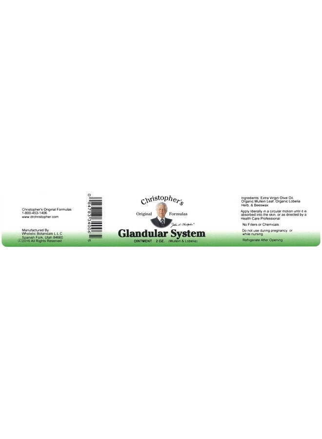 Somall Glandular System Ointment Dr. Christopher 2 Oz Ointment - Image 3
