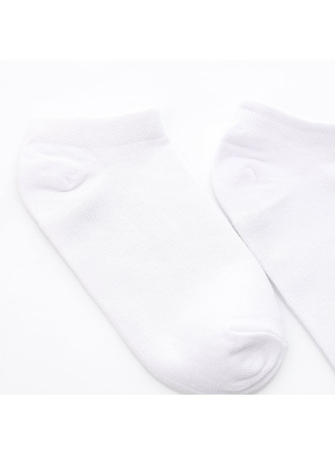 Andora Set of 3 Plain Uncle Socks _ White - Image 2