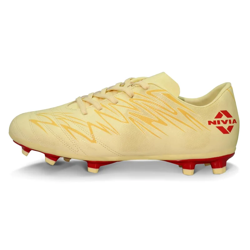 نيفيا Nivia Encounter 11.0 Football Studs for Men - TPU Sole with PVC Synthetic Leather Upper for Hard and Grassy Surfaces
