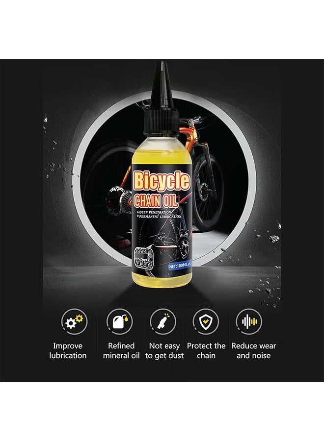 WILLIAM WEIR 100ML All Purpose Bicycle Chain Oil Bike Bearing Chain Hub Lubricants Repair Lube Rust Prevention Also Works For Mechanic Tools Sewing Machine Automotive Accessories Home Appliances - Image 3