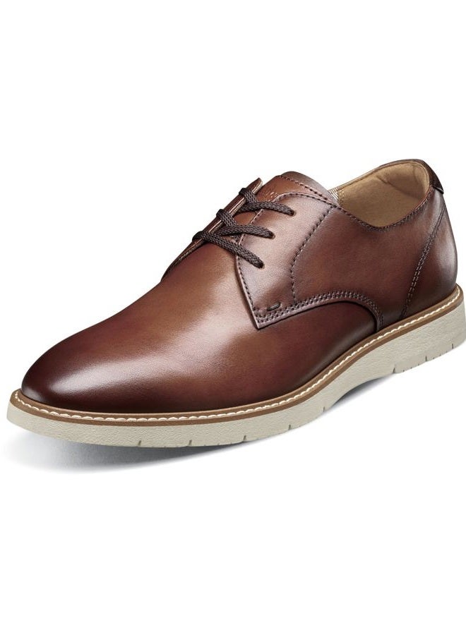 Florsheim Men's Viso Plain Toe Oxford, Cognac Multi, 42.5 EU - Image 1