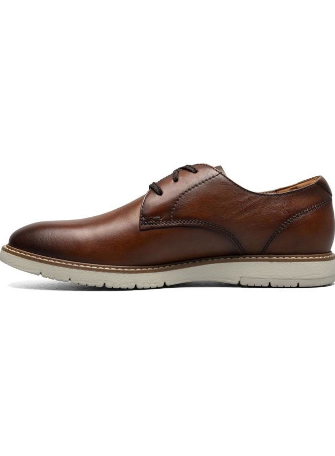 Florsheim Men's Viso Plain Toe Oxford, Cognac Multi, 42.5 EU - Image 2