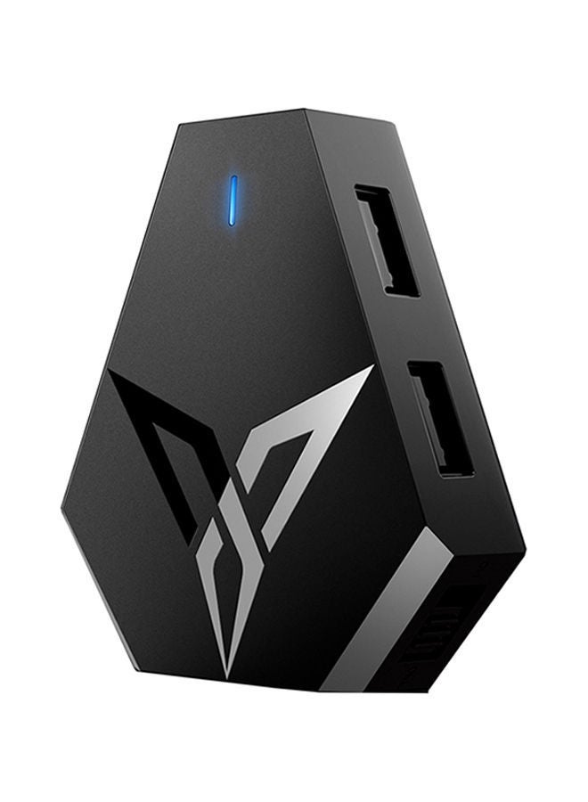 NIBEMINENT Global Version FDG Ql Keyboard Mouse Converter Black - Image 1