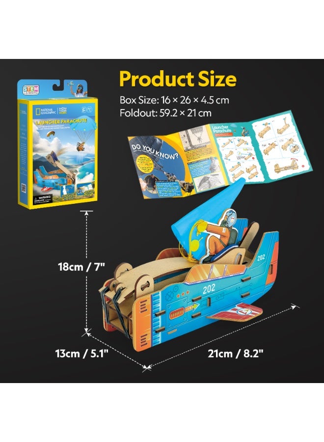 National Geographic STEM Activity Product Parachute Launcher - Image 5