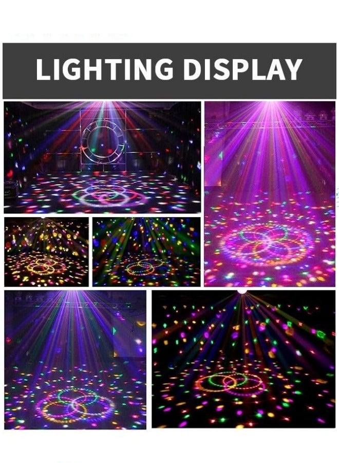 MIXDE LED Crystal Magic Ball,Disco Ball Light With 6 Colors And Bluetooth function,Magic Stage Party Light With Remote Control For Decorations Bar Wedding Home Club - Image 3