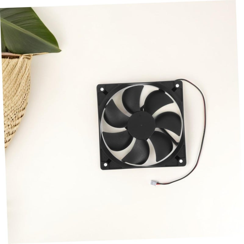 Dual Ball Bearing 120mm PC Cooling Fan 2 Pack Silent Low Noise with Speed Control - Image 5