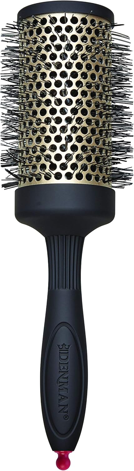 Denman D64 Thermoceramic Hot Curl Brush Gold 53mm