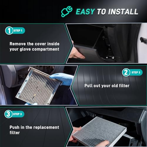 JONHWI Cabin Air Filter Compatible with Sierra, Suburban, Tahoe, Yukon, Escalade, Silverado 1500, 1500 LD, 2500 HD, 3500HD, 4500HD, 5500HD, 6500HD, Replacement for CF11809 - Image 5