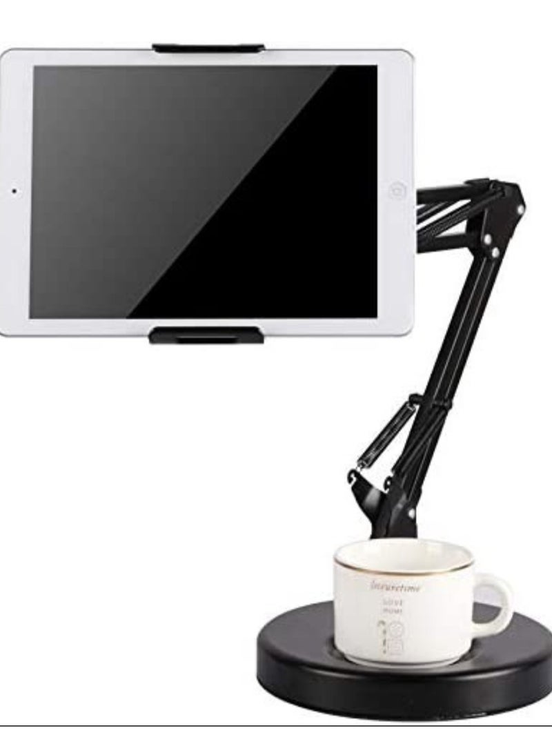 ELTRAZONE Best Flexible Long Arm Tablet PC Holder 360° Rotating metal Desktop Stand bedside phone holder - Image 4