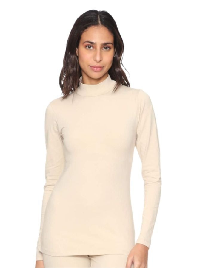 Carina Lycra T-shirt with collar and long sleeves  - Image 3
