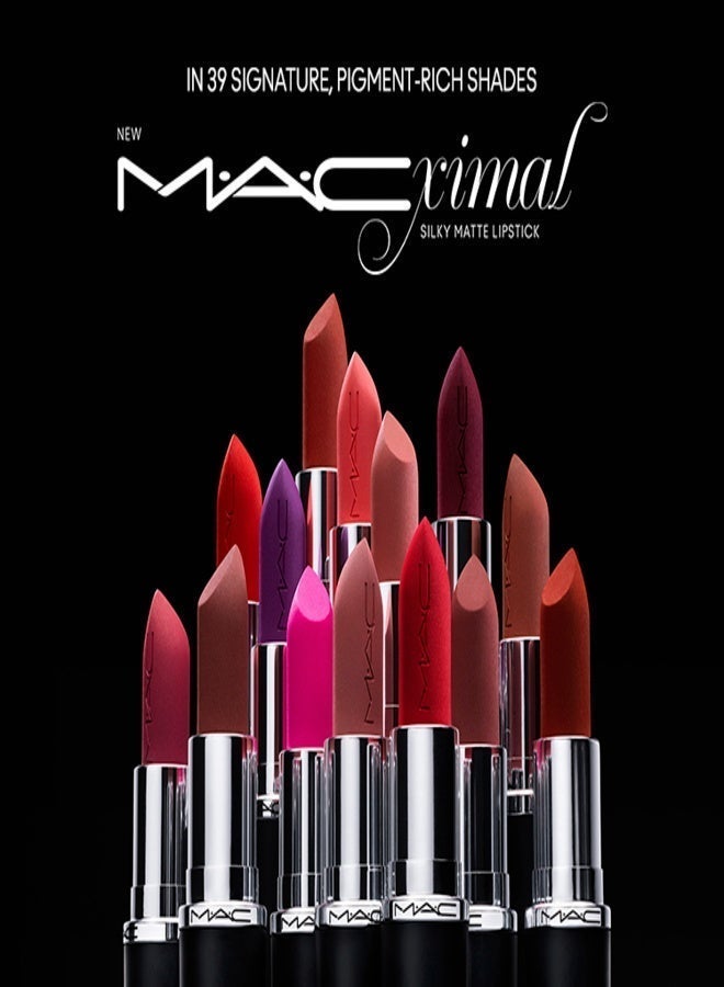 MAC Cosmetics M·A·Cximal Silky Matte Lipstick – You Wouldn't Get It |Silky Matte Lipstick with 12HR Wear & Moisture 3.5g - Image 5