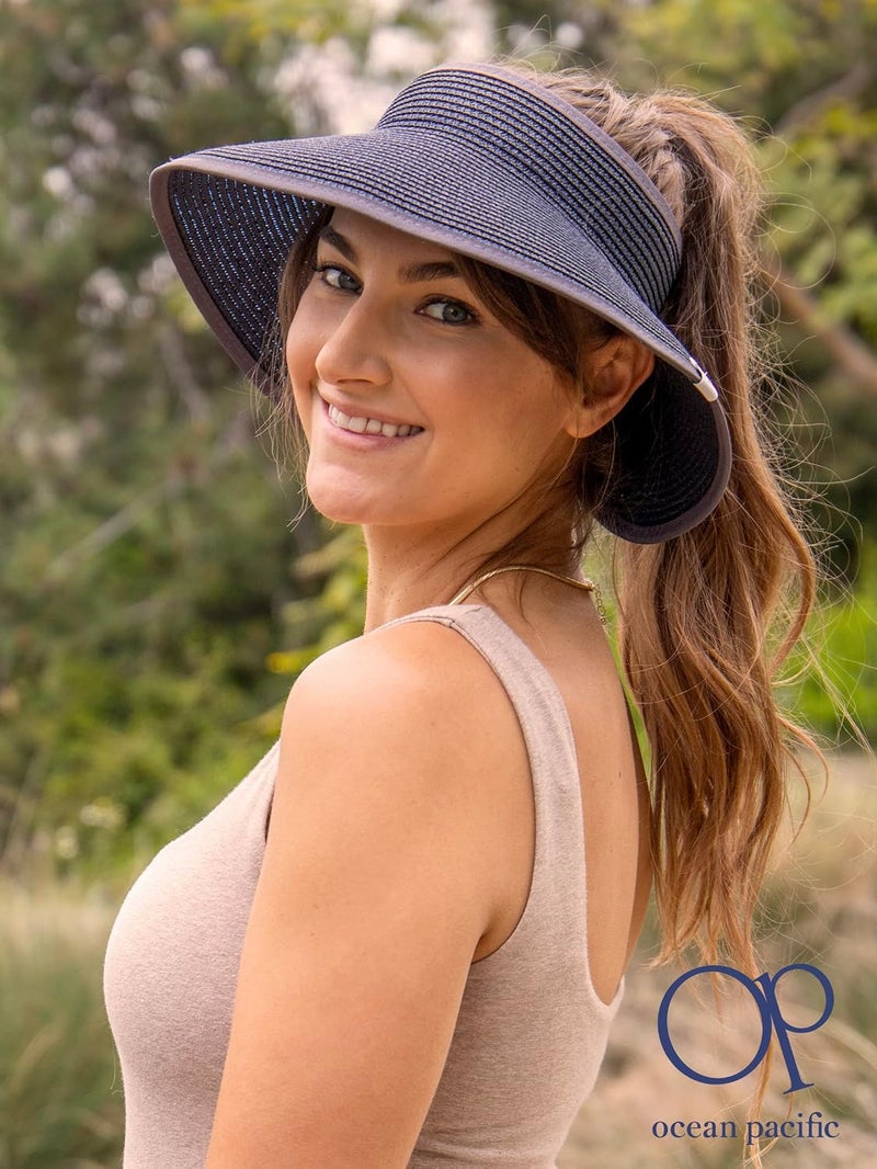 Ocean Pacific womens Roll Up Visor - Image 2