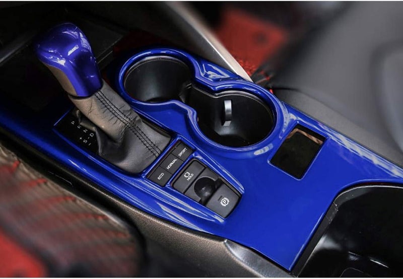 XITER Blue ABS Gear Shift Knob Console Panel Trim for Toyota Camry XLE/XSE 2018-2024 - Image 3