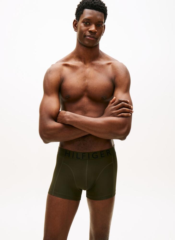 TOMMY HILFIGER 3-Pack Logo Waistband Cooling Microfibre Trunks - Image 4